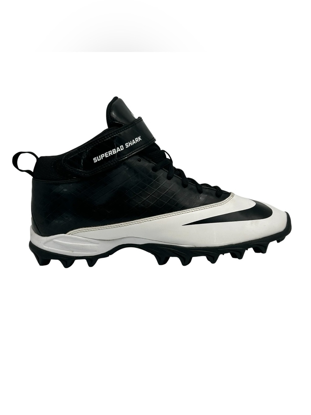 Nike Superbad Shark Mens Size 8.5 Football Cleats 319168-001